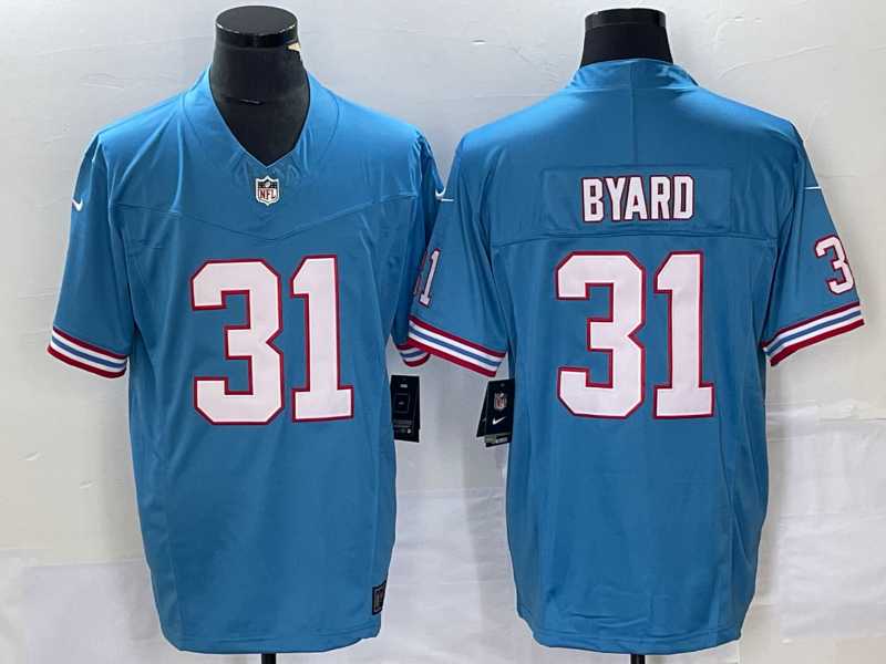 Men's Tennessee Titans #31 Kevin Byard Light Blue 2023 F.U.S.E. Vapor Limited Throwback Stitched Football Jersey,We sell and wholesale Men's Tennessee Titans #31 Kevin Byard Light Blue 2023 F.U.S.E. Vapor Limited Throwback Stitched Football Jersey on line form chian!